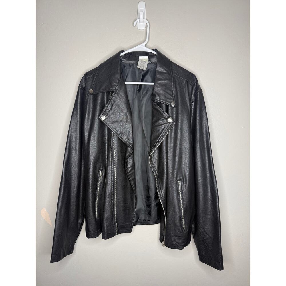 Archie Comics Riverdale South Side Serpents Faux Leather Moto Jacket Halloween - Picture 4 of 8